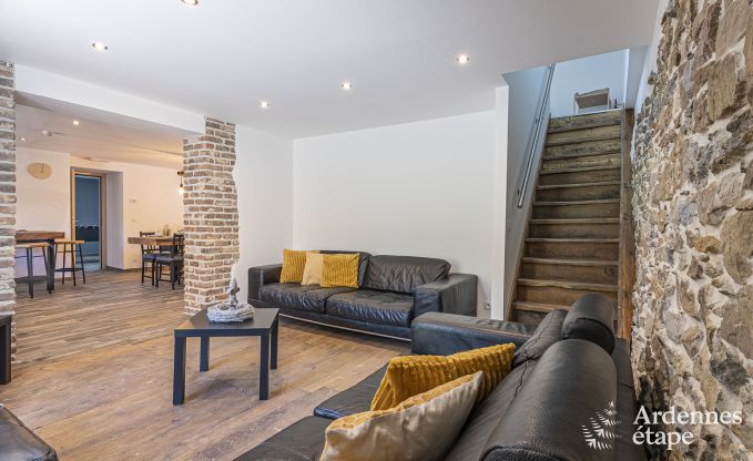 Maison de vacances  Durbuy pour 14 personnes avec 5 chambres, 4 salles de bain et jardin priv