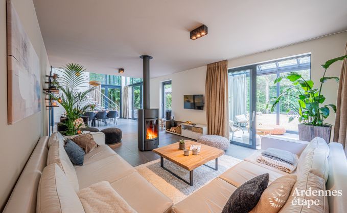 Villa spacieuse pour 8 personnes  Durbuy avec sauna, jacuzzi et jardin priv