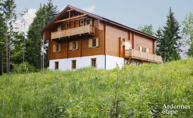 Chalet � Durbuy pour 24 personnes en Ardenne