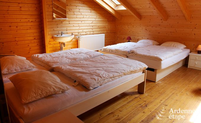 Chalet � Durbuy pour 24 personnes en Ardenne