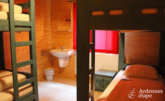 Chalet � Durbuy pour 24 personnes en Ardenne