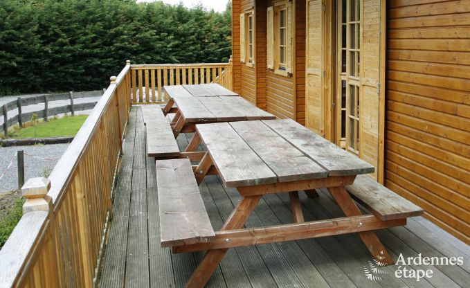 Chalet � Durbuy pour 24 personnes en Ardenne