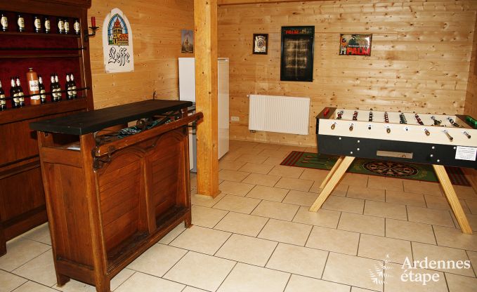Chalet � Durbuy pour 24 personnes en Ardenne
