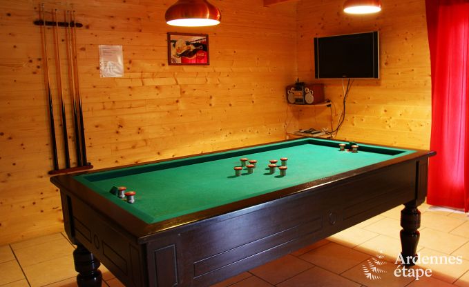 Chalet � Durbuy pour 24 personnes en Ardenne