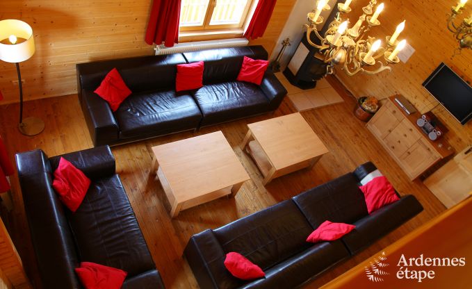 Chalet � Durbuy pour 24 personnes en Ardenne