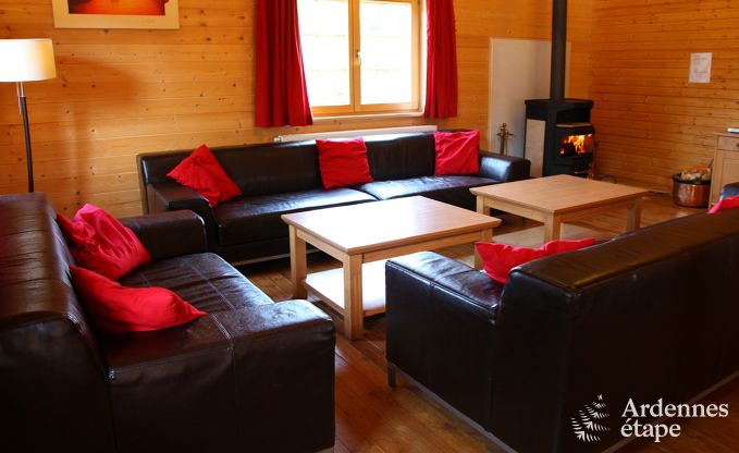 Chalet � Durbuy pour 24 personnes en Ardenne