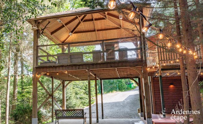 Chalet haut de gamme � Durbuy pour 6/7 personnes en Ardenne
