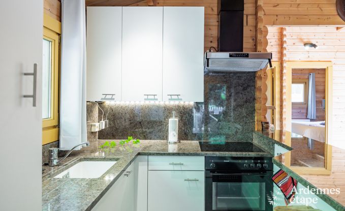 Chalet haut de gamme � Durbuy pour 6/7 personnes en Ardenne