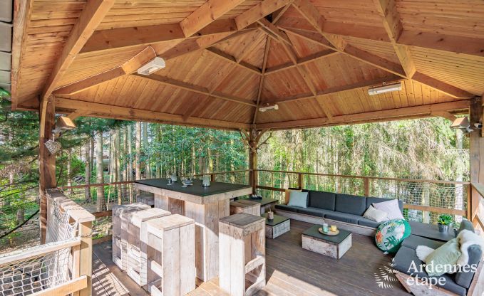 Chalet haut de gamme � Durbuy pour 6/7 personnes en Ardenne