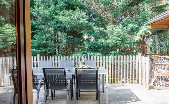 Chalet haut de gamme � Durbuy pour 6/7 personnes en Ardenne