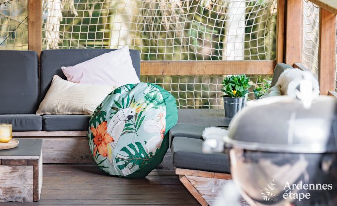 Chalet haut de gamme � Durbuy pour 6/7 personnes en Ardenne