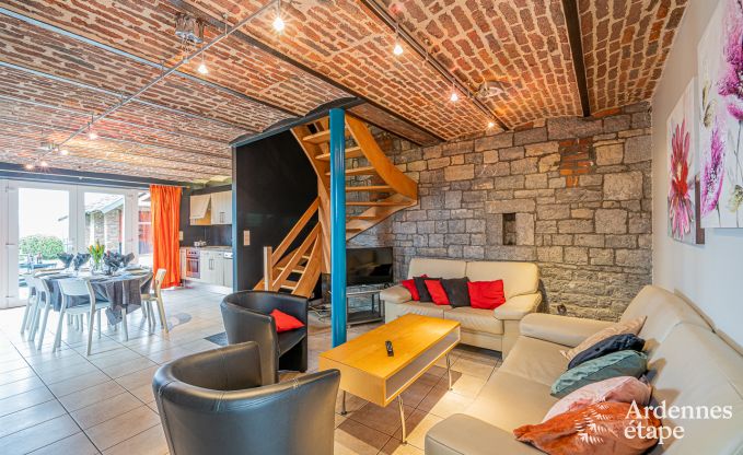 Maison de vacances � Durbuy pour 8 personnes en Ardenne