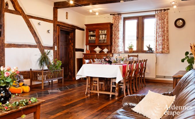 Maison de vacances � Durbuy pour 9 personnes en Ardenne