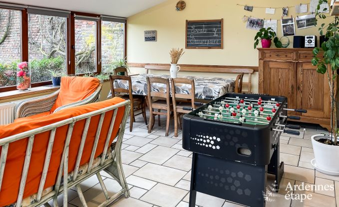 Maison de vacances � Durbuy pour 9 personnes en Ardenne