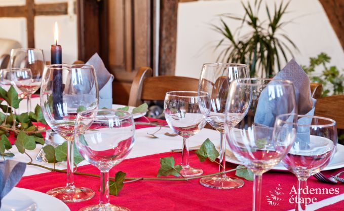 Maison de vacances � Durbuy pour 9 personnes en Ardenne