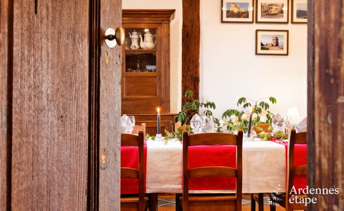 Maison de vacances � Durbuy pour 9 personnes en Ardenne