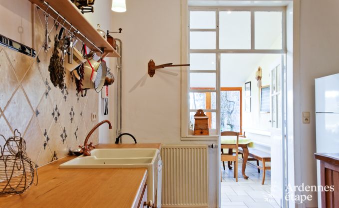 Maison de vacances � Durbuy pour 9 personnes en Ardenne