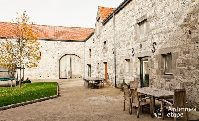 Maison de vacances spacieuse � Durbuy : h�bergement pour 26 personnes avec �quipements modernes en Ardenne