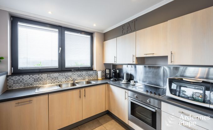 Maison de vacances conviviale  Durbuy pour 6 personnes.