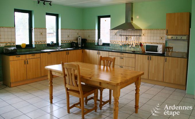 Maison de vacances � Durbuy pour 24 personnes en Ardenne