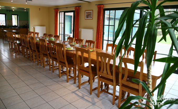 Maison de vacances � Durbuy pour 24 personnes en Ardenne