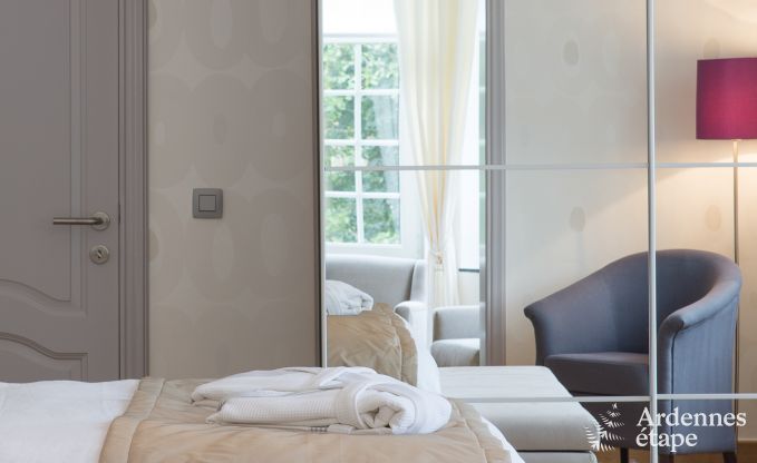 Villa de luxe  Durbuy : hbergement pour 15 personnes avec piscine, spa et nature en Ardenne