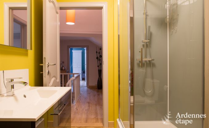 Villa de luxe  Durbuy : hbergement pour 15 personnes avec piscine, spa et nature en Ardenne