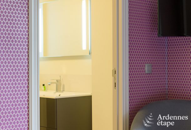 Villa de luxe  Durbuy : hbergement pour 15 personnes avec piscine, spa et nature en Ardenne