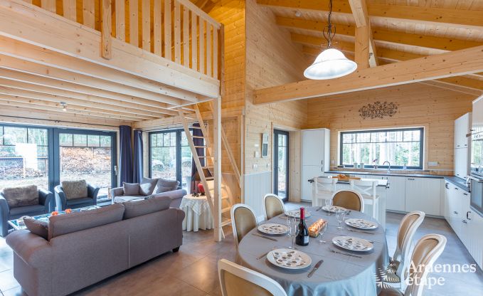 Chalet  Ereze pour 6 personnes en Ardenne