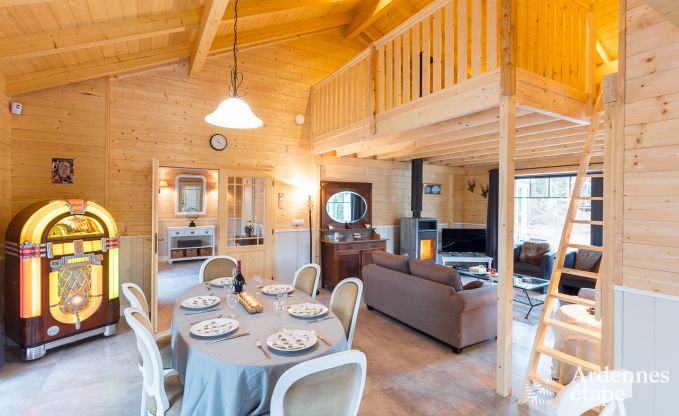 Chalet  Ereze pour 6 personnes en Ardenne