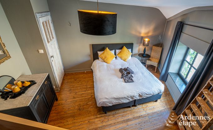 Charmante maison de vacances pour 6 personnes  reze avec 3 chambres, terrasse prive et poele  pellets prs de la tranquille rivire Aisne