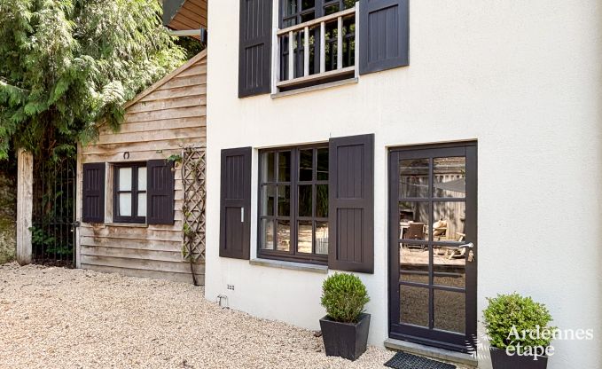 Charmante maison de vacances pour 6 personnes  reze avec 3 chambres, terrasse prive et poele  pellets prs de la tranquille rivire Aisne