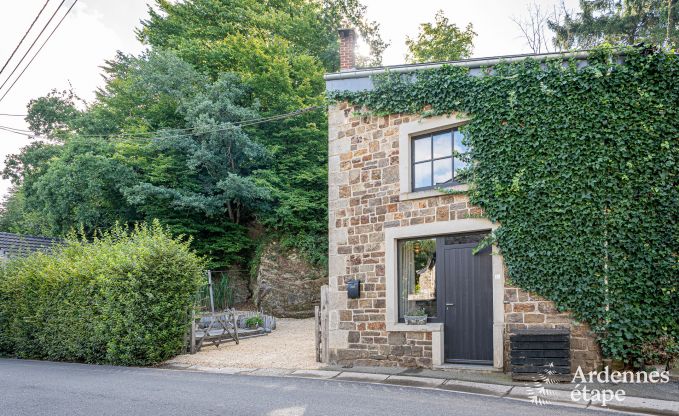 Charmante maison de vacances pour 6 personnes  reze avec 3 chambres, terrasse prive et poele  pellets prs de la tranquille rivire Aisne