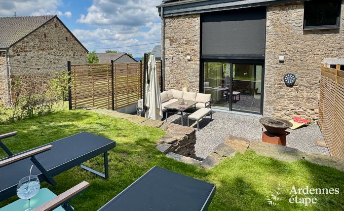 Maison de vacances  Ereze pour 4 personnes avec jardin priv, terrasse et cinma priv