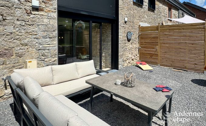 Maison de vacances  Ereze pour 4 personnes avec jardin priv, terrasse et cinma priv