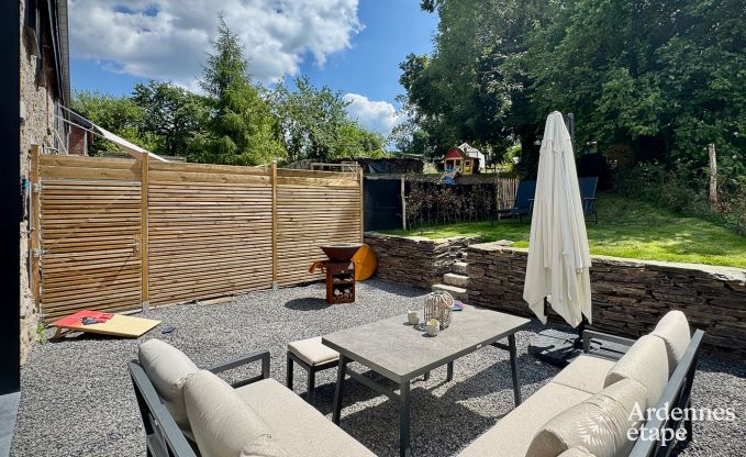 Maison de vacances  Ereze pour 4 personnes avec jardin priv, terrasse et cinma priv