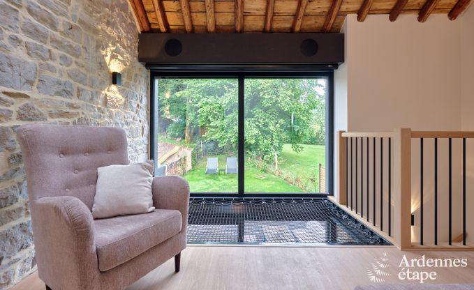 Maison de vacances  Ereze pour 4 personnes avec jardin priv, terrasse et cinma priv