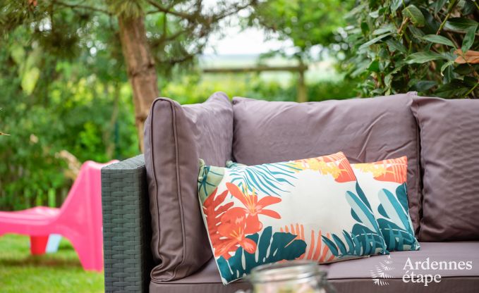 Maison de vacances pour 5 personnes  Fauvillers, idale pour une famille : jardin priv, jeux, chien admis