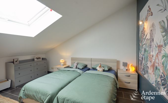 Maison de vacances pour 5 personnes  Fauvillers, idale pour une famille : jardin priv, jeux, chien admis