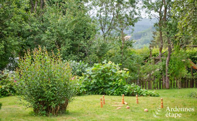Maison de vacances pour 5 personnes  Fauvillers, idale pour une famille : jardin priv, jeux, chien admis