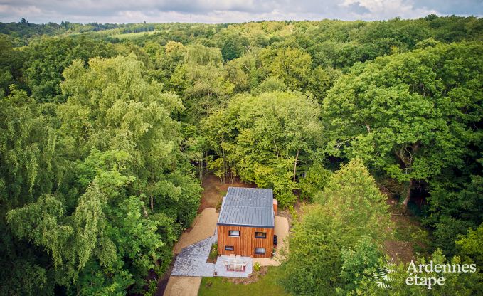Charmant chalet pour 4 personnes avec 2 chambres, terrasse privée et barbecue
