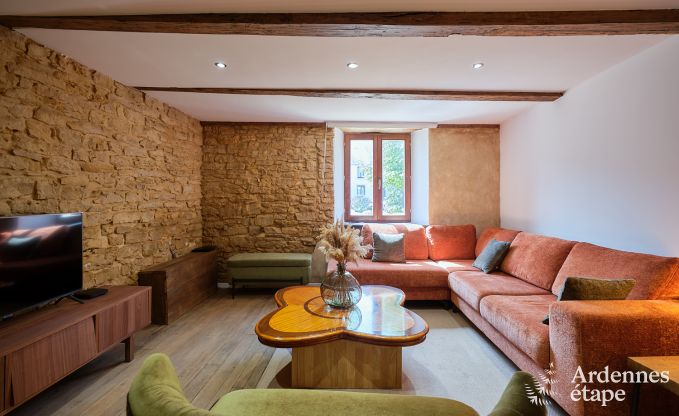 Charmante maison de vacances pour 8 personnes  Florenville avec 4 chambres et wellness, au bord de la Semois