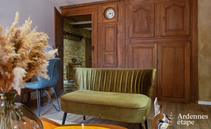 Charmante maison de vacances pour 8 personnes  Florenville avec 4 chambres et wellness, au bord de la Semois