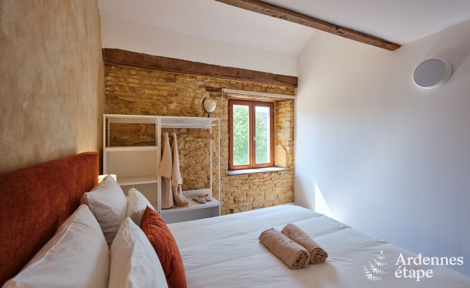 Charmante maison de vacances pour 8 personnes  Florenville avec 4 chambres et wellness, au bord de la Semois