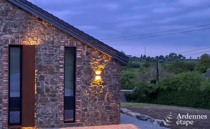 Maison de vacances conviviale  Francorchamps pour 4 personnes avec terrasse prive avec une vue magnifique