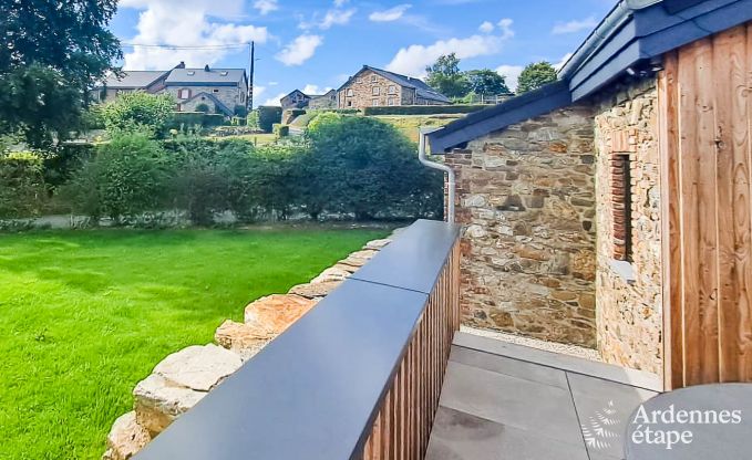 Maison de vacances conviviale  Francorchamps pour 4 personnes avec terrasse prive avec une vue magnifique
