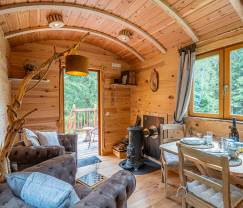 Roulotte romantique pour deux à Francorchamps, Hautes Fagnes