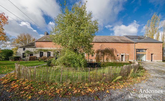 Charmante fermette  Froidchapelle avec 2 chambres et jardin priv