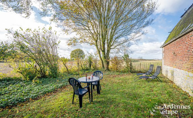 Charmante fermette  Froidchapelle avec 2 chambres et jardin priv