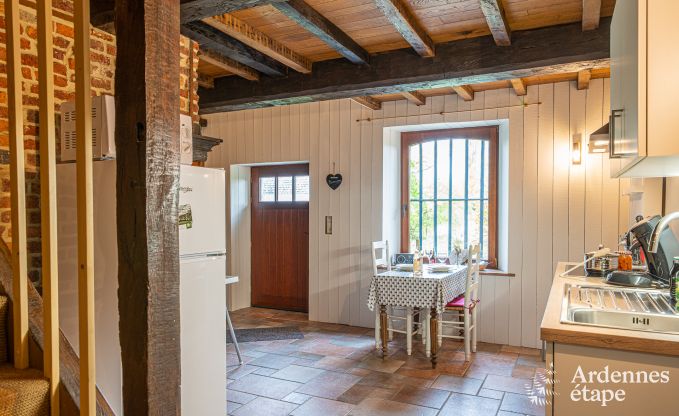 Charmante fermette  Froidchapelle avec 2 chambres et jardin priv